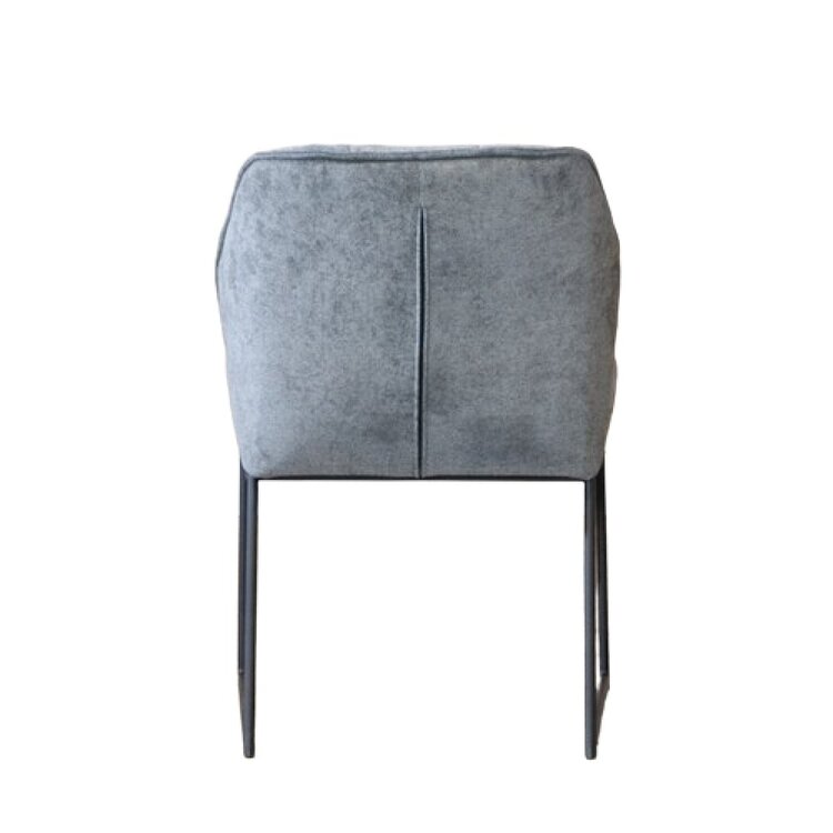 Chaise de salle à manger scandinave Jelle anthracite