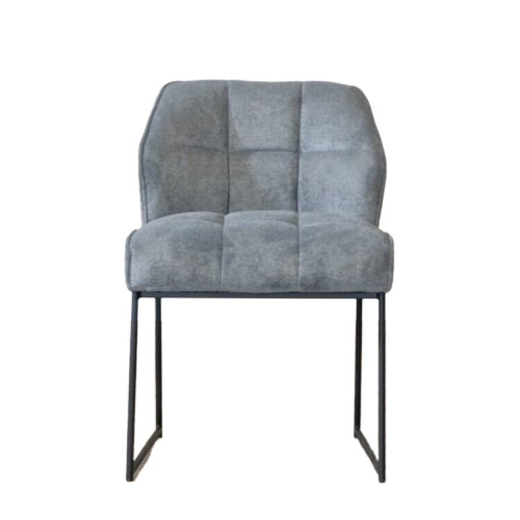 Chaise de salle à manger scandinave Jelle anthracite