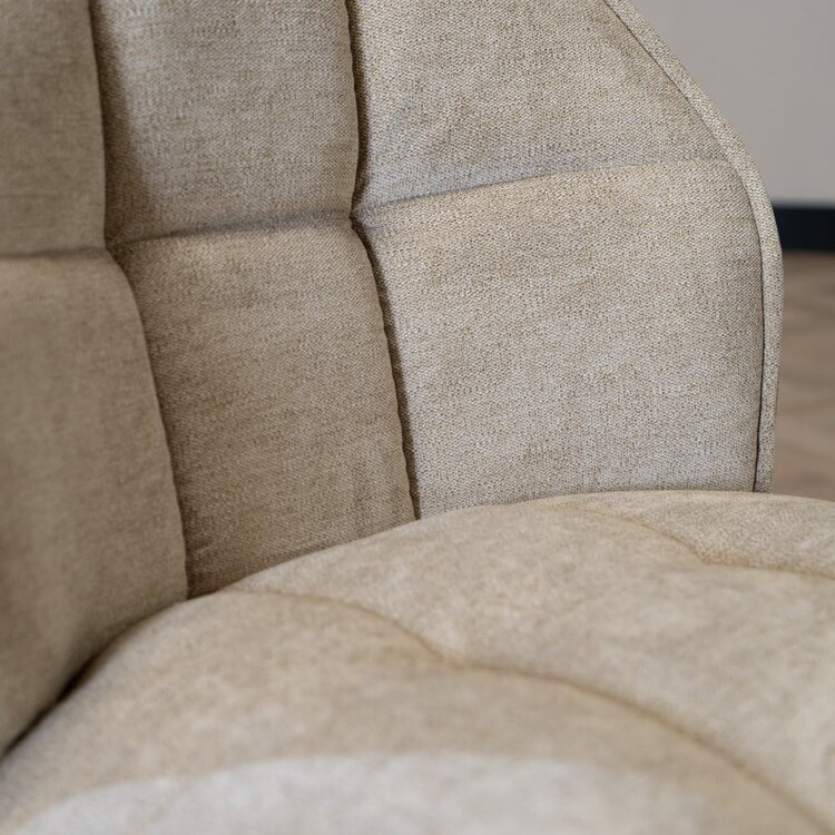 Chaise de salle à manger scandinave Jelle taupe