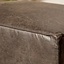 Pouf Memphis en éco-cuir anthracite