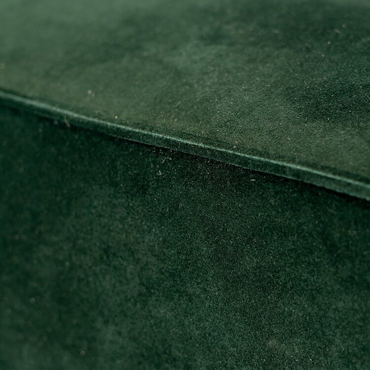 Pouf Memphis velours vert