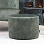 Pouf velours Beau vert