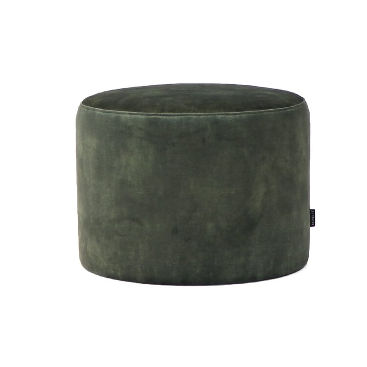Pouf velours Beau vert