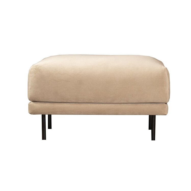 Hocker Denver velours beige