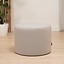 Pouf Scandinave Hilda gris