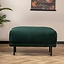 Hocker Denver velours vert