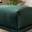 Hocker Denver velours vert