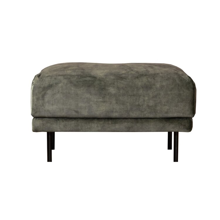 Hocker Denver velours vert