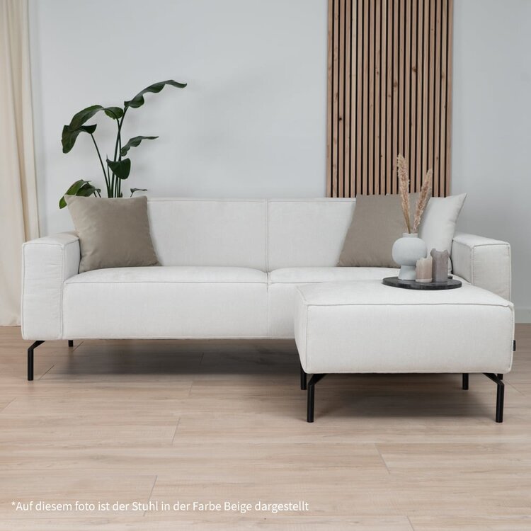 Pouf scandinave Kansas taupe mélange