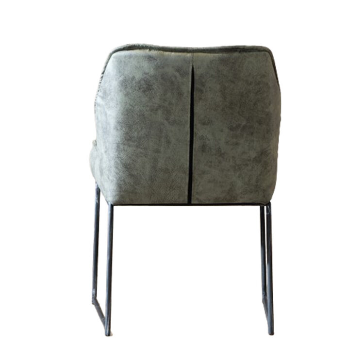 Chaise de salle à manger Abel vert olive