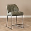 Tabouret de bar Abel vert olive 70 cm