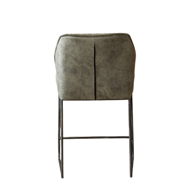 Tabouret de bar Abel vert olive 70 cm