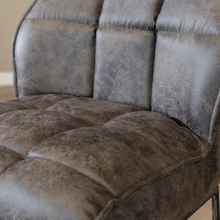 Tabouret de bar Abel anthracite 70 cm