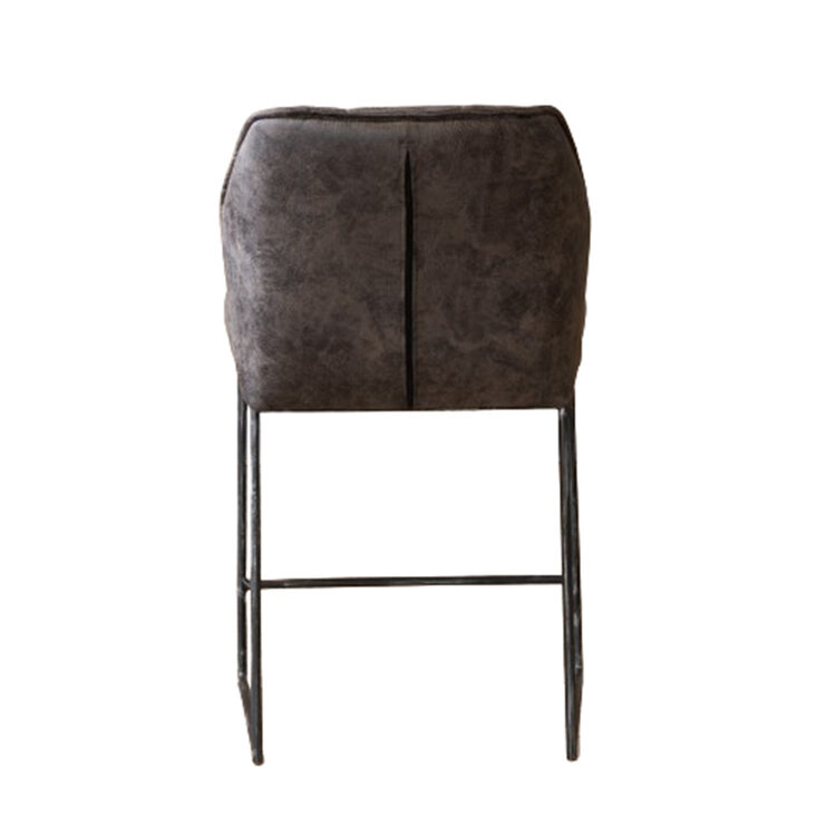 Tabouret de bar Abel anthracite 70 cm