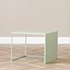 Table d'appoint en métal Bianca vert clair