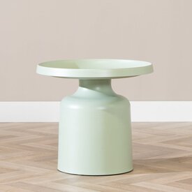 Table basse en métal Donna vert clair