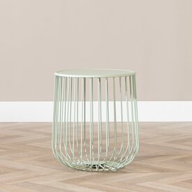 Table basse métal Tygo vert clair