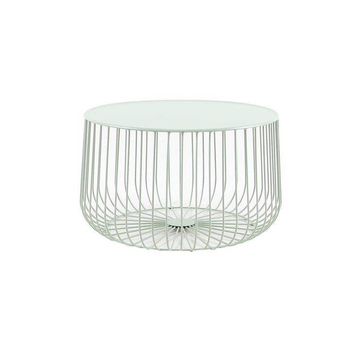 Table basse métal Senna vert clair