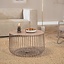 Table basse métal Senna taupe