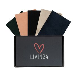 Kit d'échantillons de tissus en velours Salvador