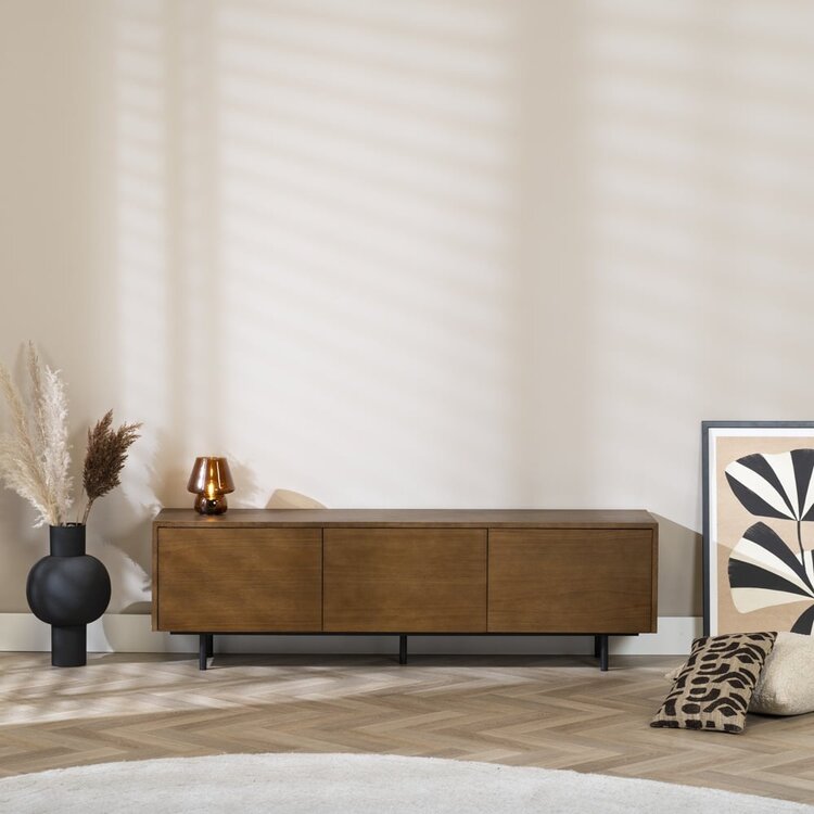 Meuble tv Thomas chêne rustique 150 cm