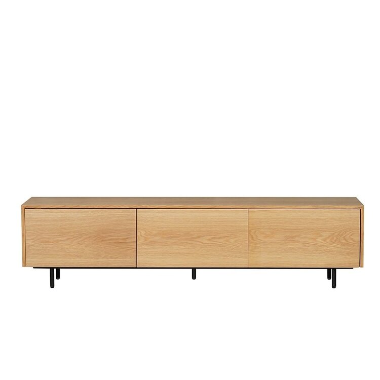 Meuble tv Thomas chêne blanc 180 cm