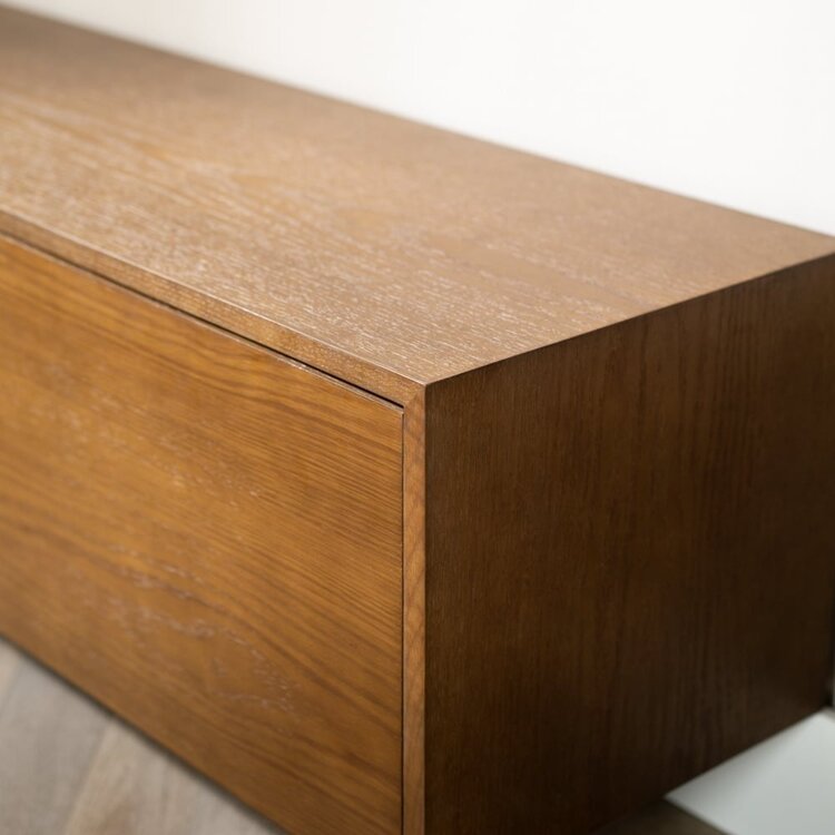 Meuble tv Thomas chêne rustique 180 cm