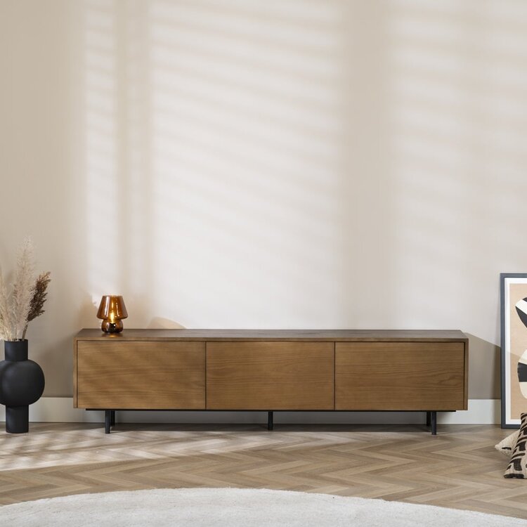 Meuble tv Thomas chêne rustique 180 cm