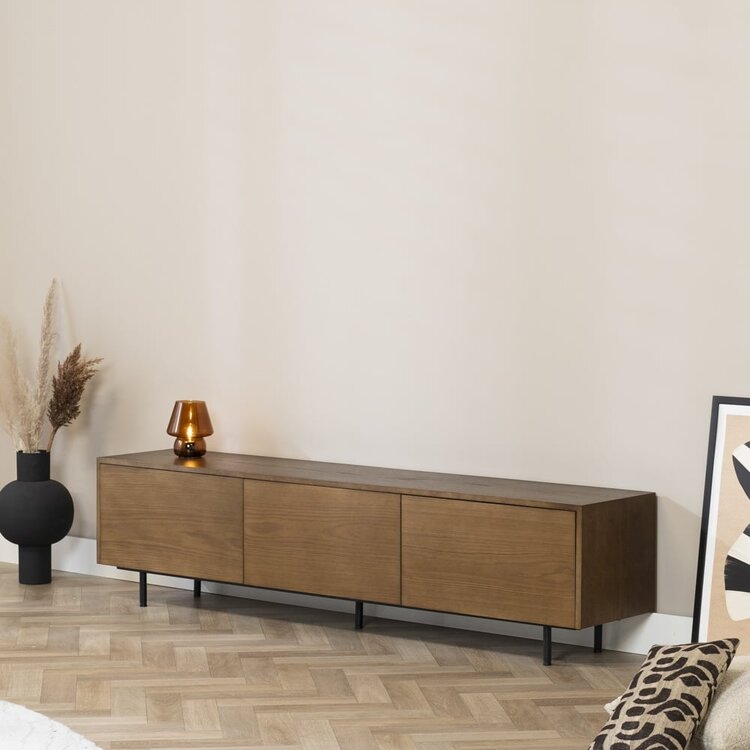 Meuble tv Thomas chêne rustique 180 cm