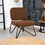 Fauteuil Teddy Julia brun