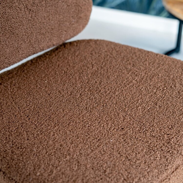 Fauteuil Teddy Julia brun