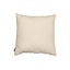 Coussin Hilda tissu beige 45 x 45 cm