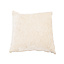 Coussin Nora bouclé blanc 45 x 45 cm