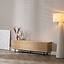 Meuble tv Thomas chêne blanc 150 cm