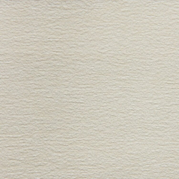 Canapé d'angle droit scandinave July chenille blanc cassé