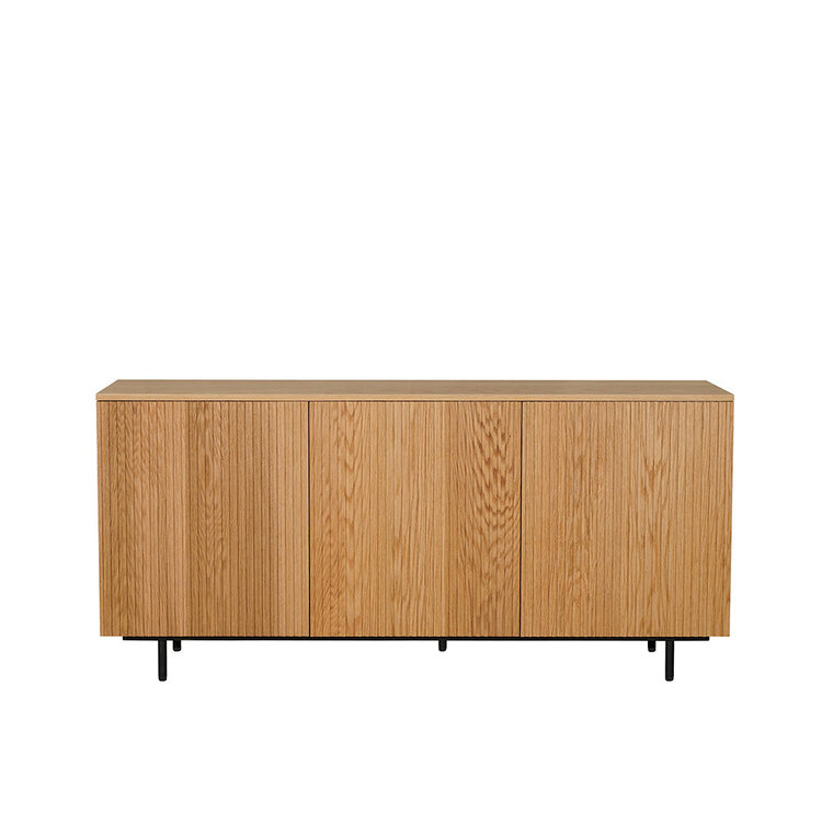 Buffet Haley chêne blanc 160 cm