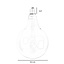 Ampoule LED Ø9,5 cm or (set de 2)