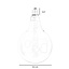 Ampoule LED Ø9,5 cm or (set de 6)