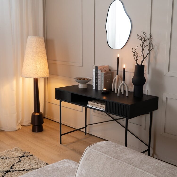 Bureau Maury chêne noir 120x55x77