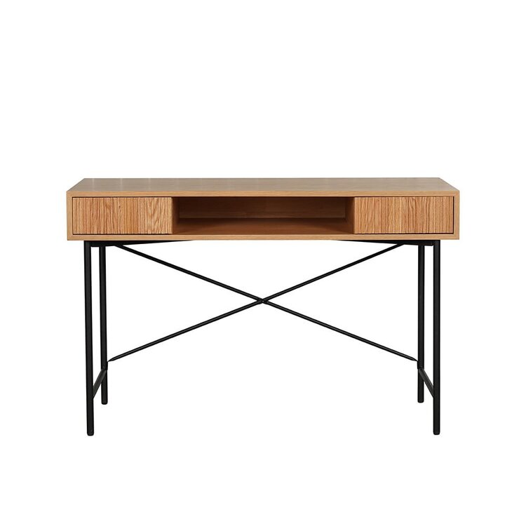 Bureau Maury chêne blanc 120x55x77