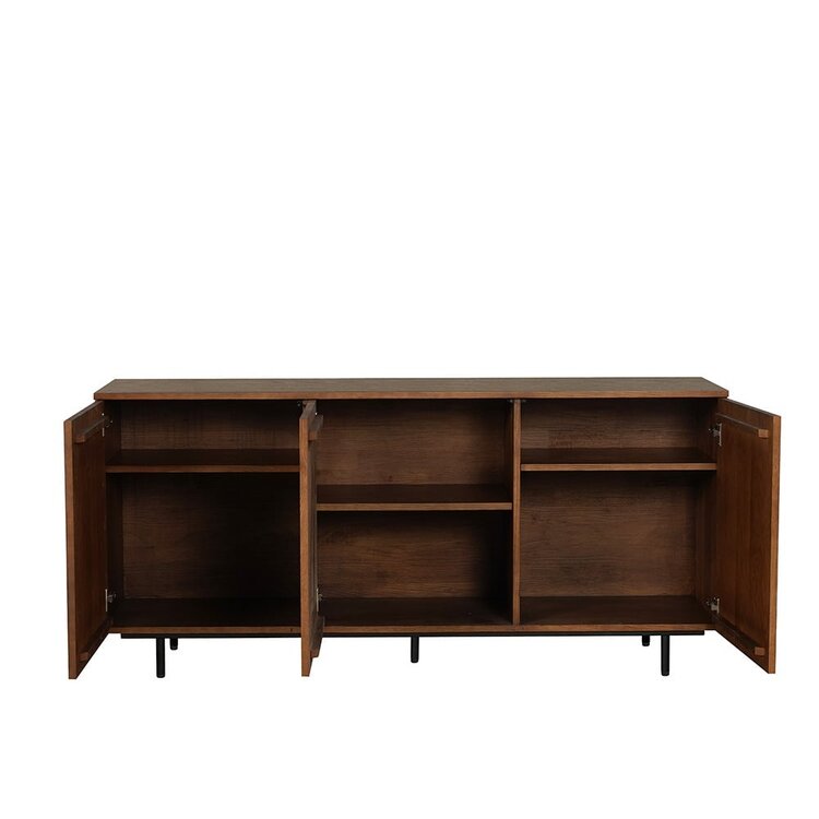 Buffet Haley chêne rustique 160 cm