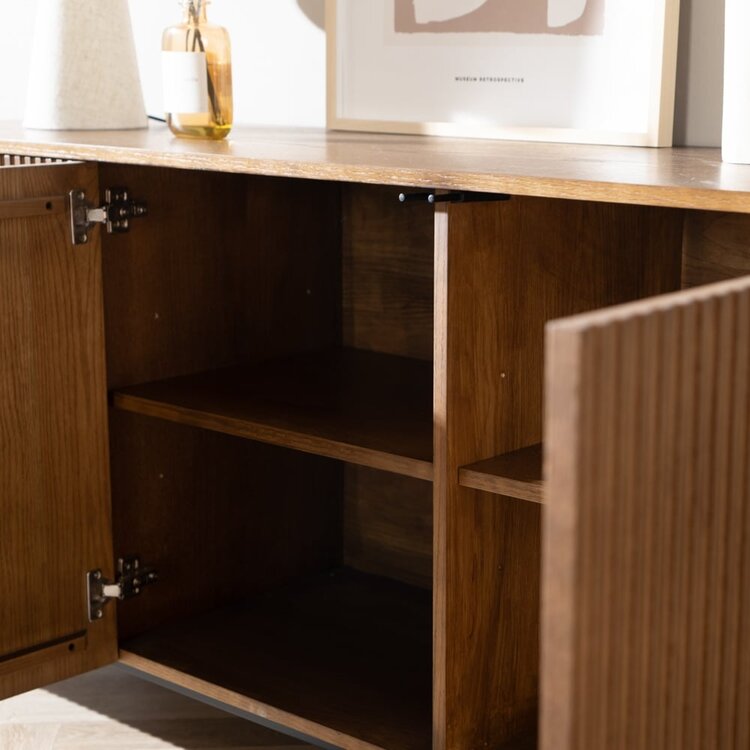 Buffet Haley chêne rustique 160 cm