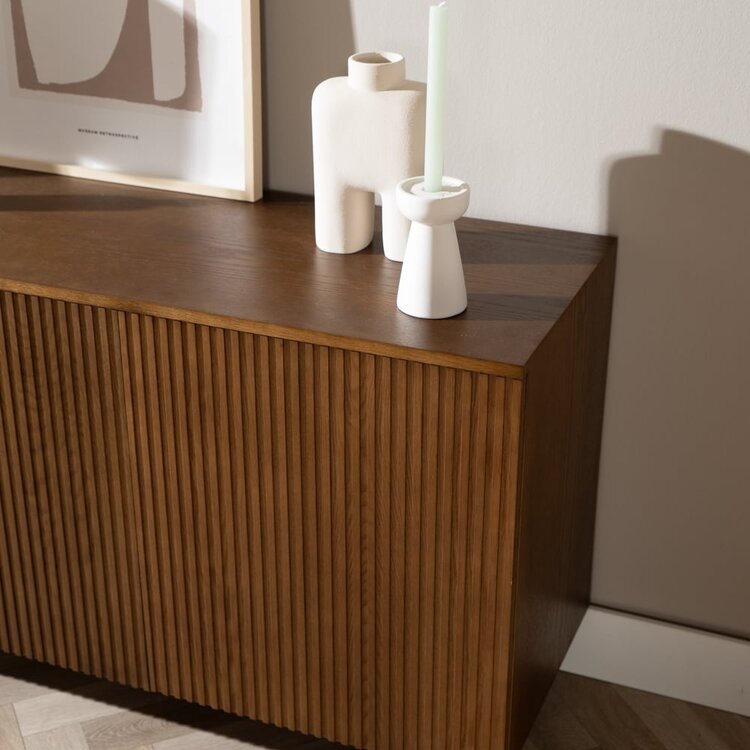 Buffet Haley chêne rustique 160 cm