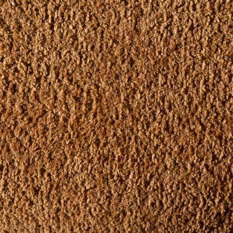 Fauteuil Nino en tissu polyester terracotta