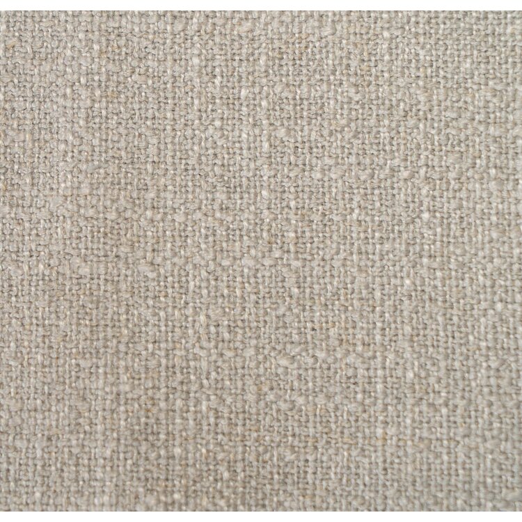 Fauteuil Jade tissu lin taupe