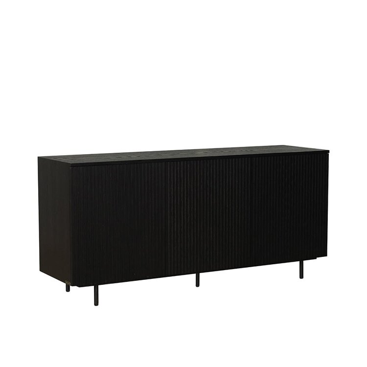 Buffet Haley chêne noir 160 cm