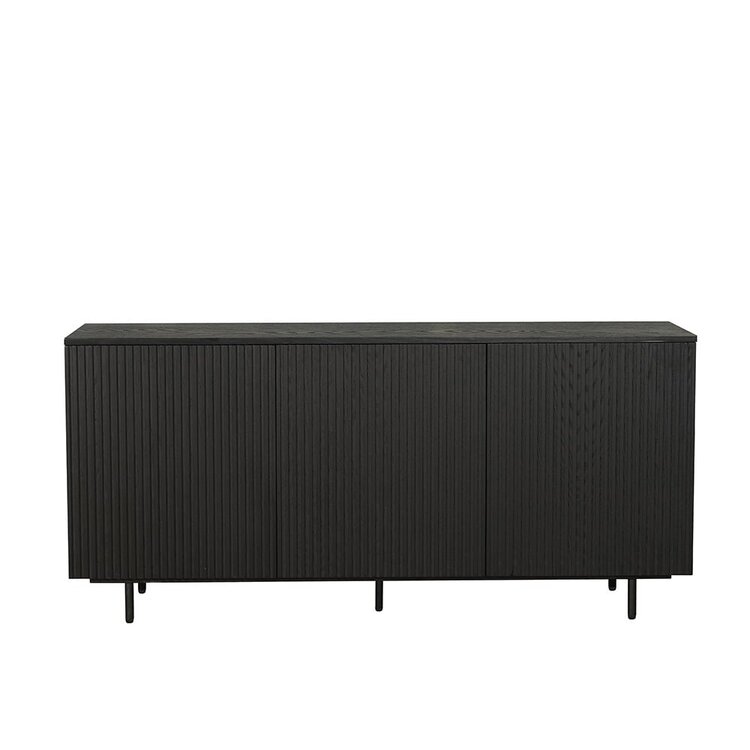 Buffet Haley chêne noir 160 cm