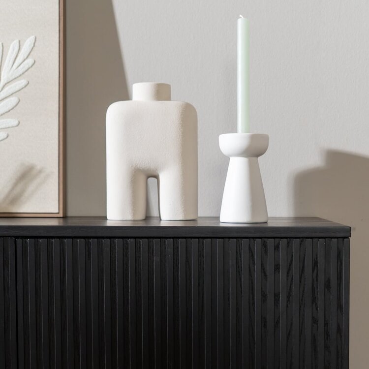 Buffet Haley chêne noir 160 cm