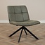 Fauteuil industriel Eevi vert olive