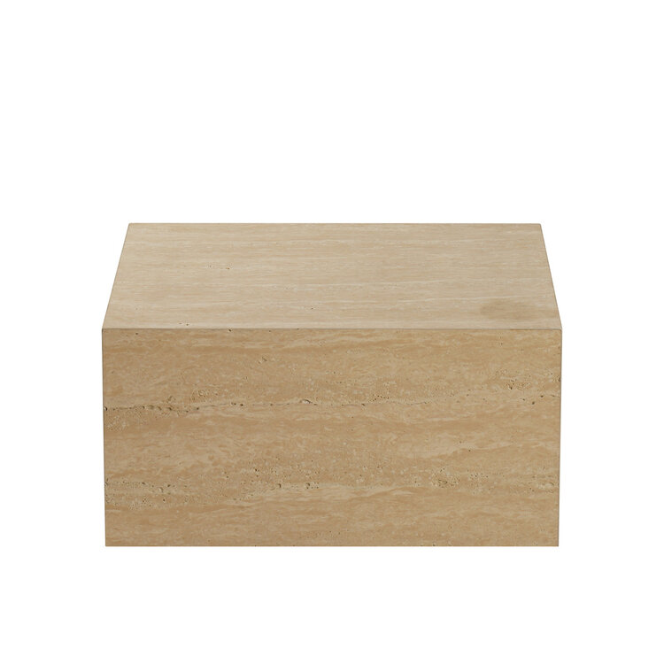 Table basse Ace travertin 60x60x30